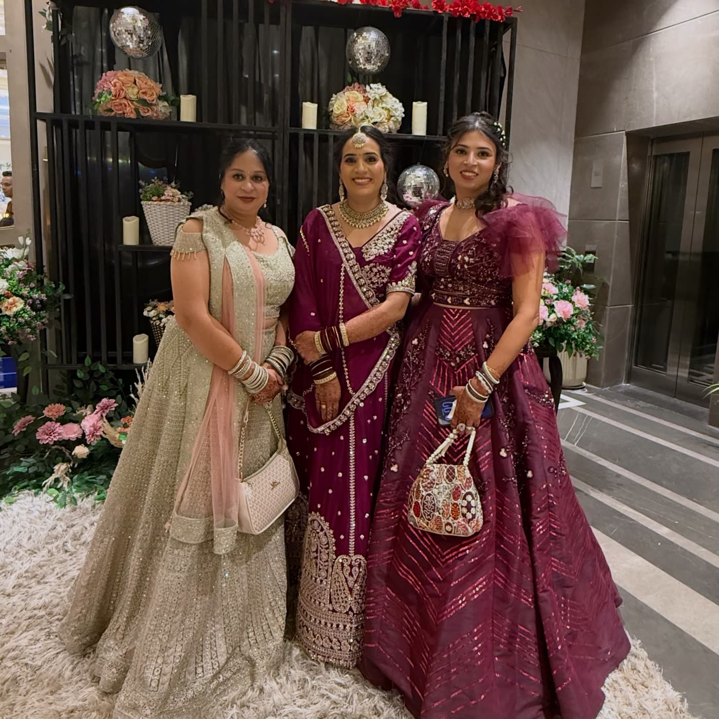 Clients at event